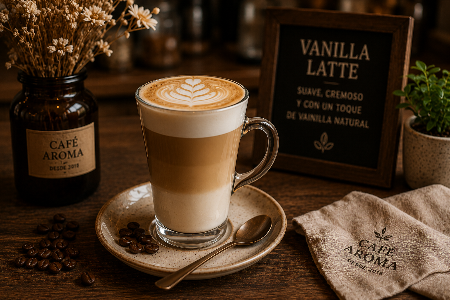 Latte de Avellana
